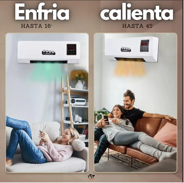 🔥 Aire Acondicionado 2 en 1 Frío y Calor – ¡Confort Todo el Año!